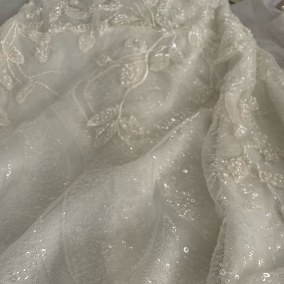 Luce Sposa Trumpet Style Corset Top Wedding Gown Size 6EU Brand New - Picture 2 of 13